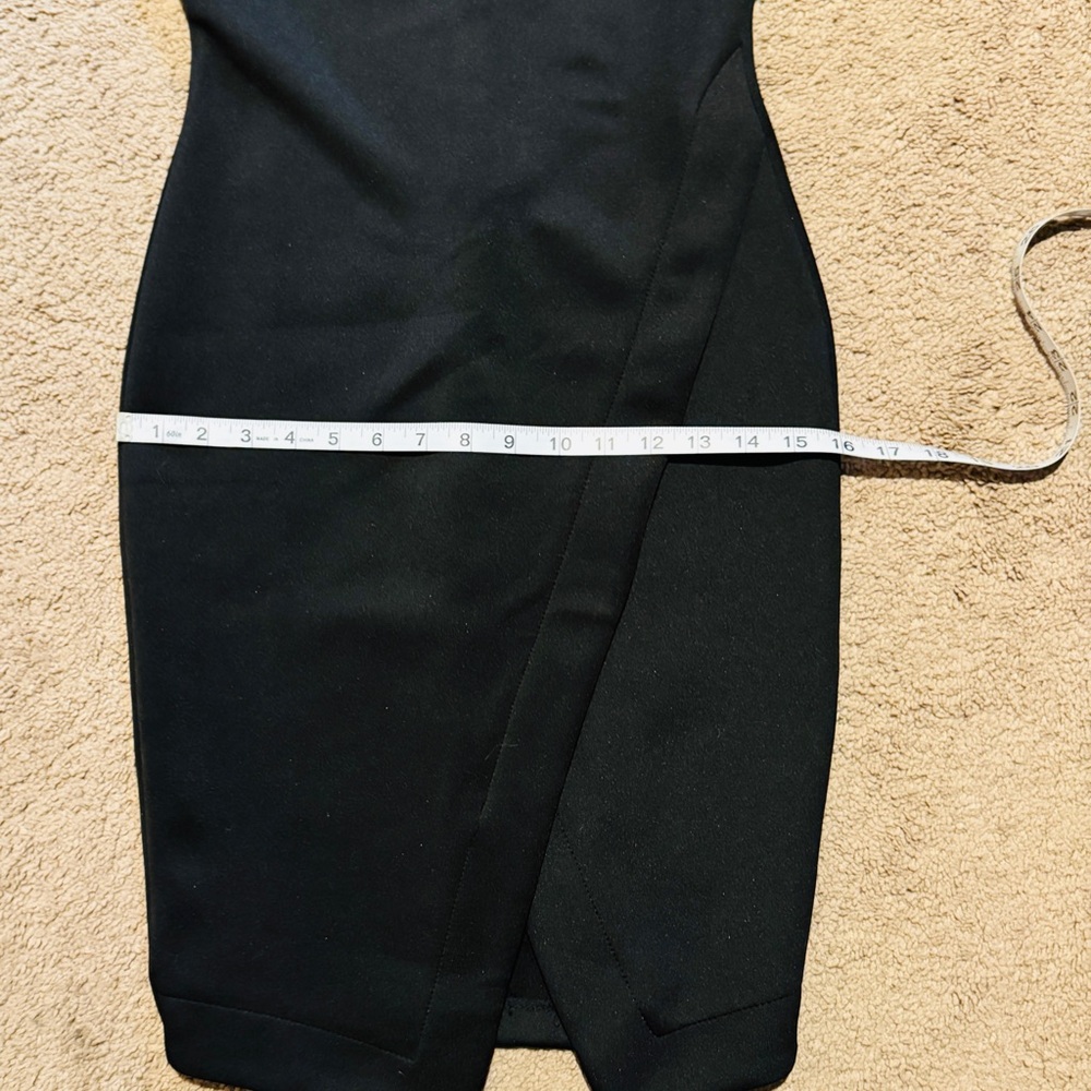 Bar lll • Asymmetrical Black Dress - Picture 13 of 15